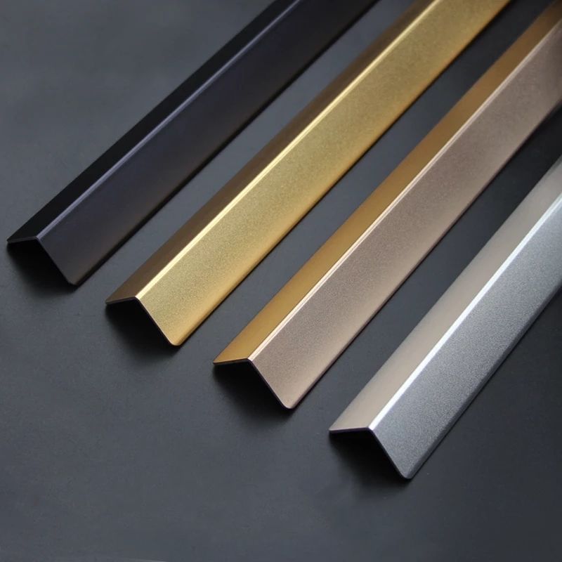 Stainless steel tile trim profile